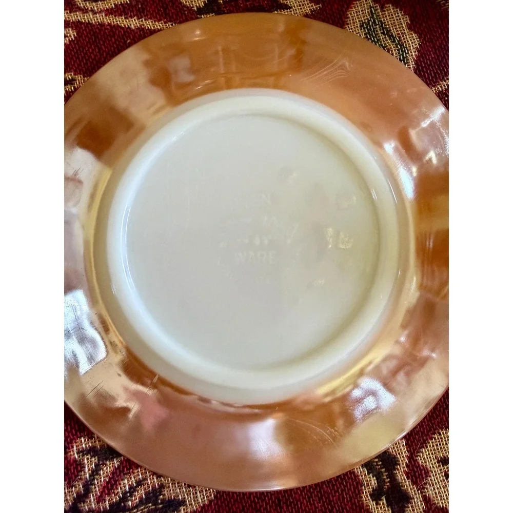 Japanese Lusterware Teapot Cup Saucer Set, Hand Painted Floral Made in Japan